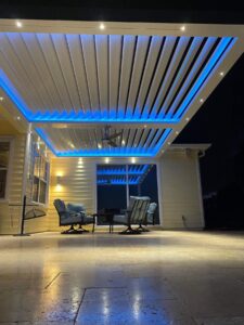 Best backyard landscape lighting contractor near me